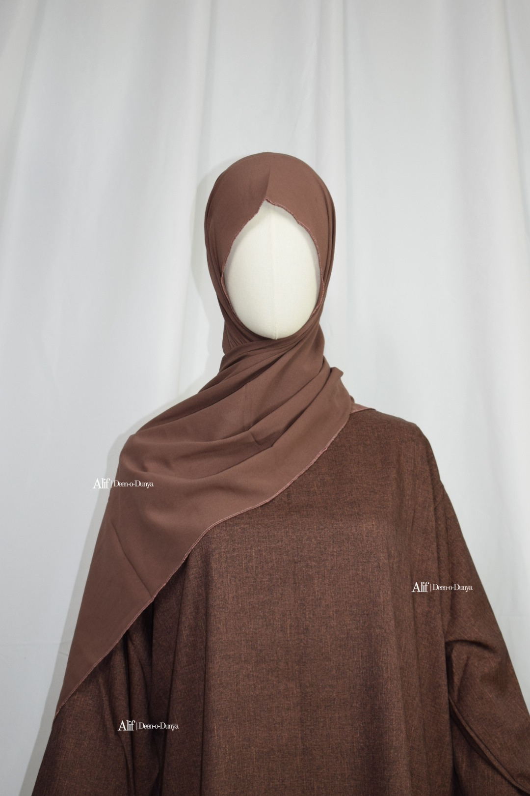 Coffee Brown abaya set