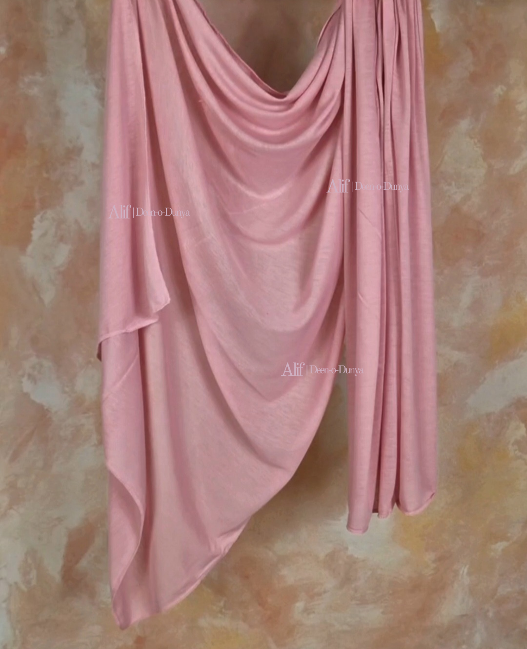 Baby pink Lightweight Jersey Hijab