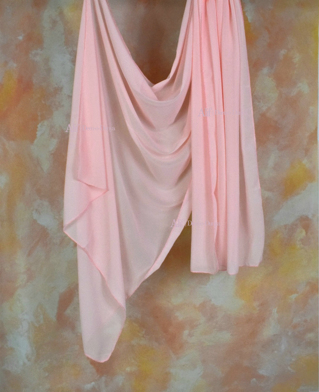 Baby Pink Lightweight Chiffon Hijab